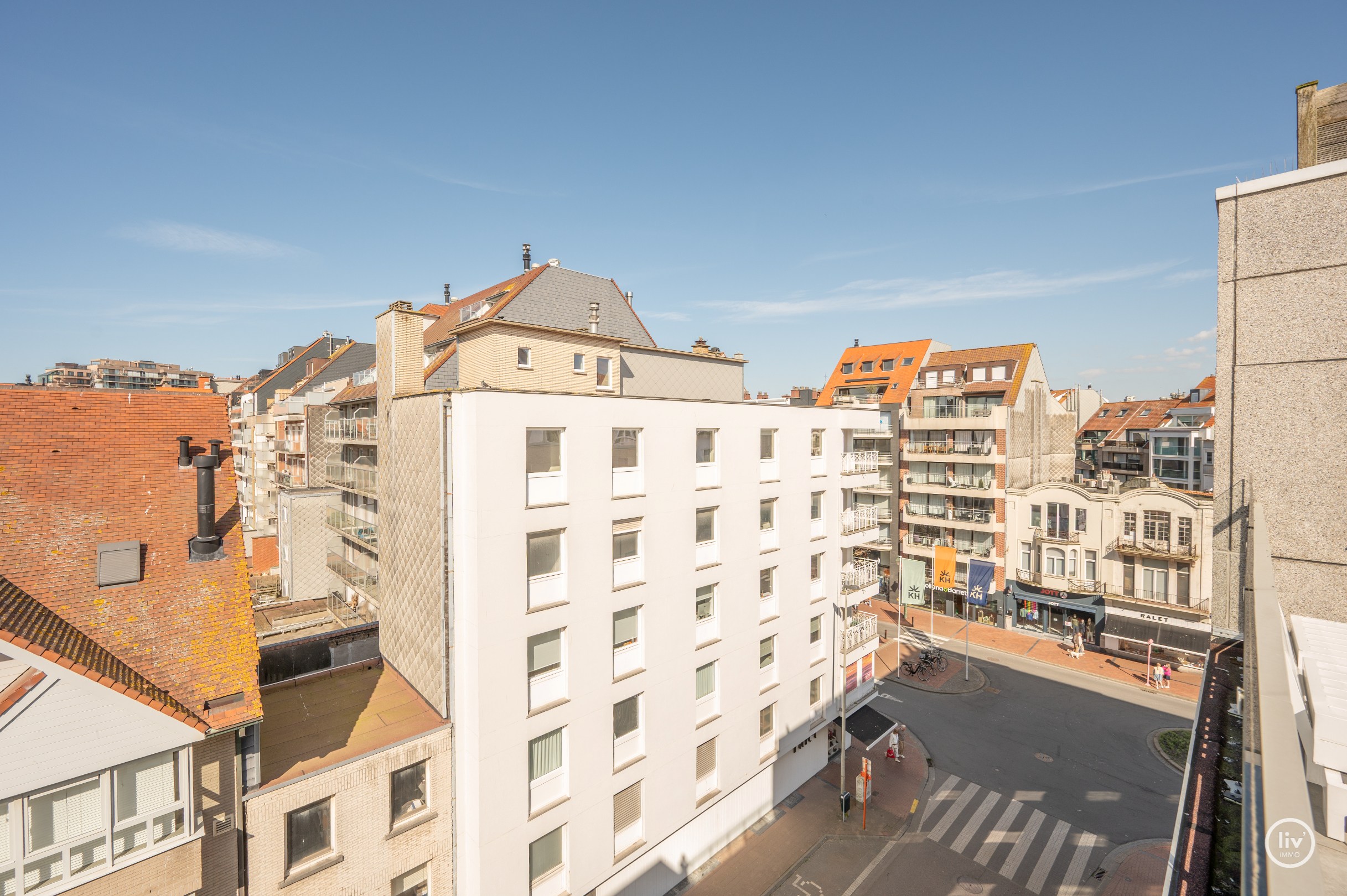 Volledig afgewerkt Hoekappartement + studio centraal gelegen in Knokke 