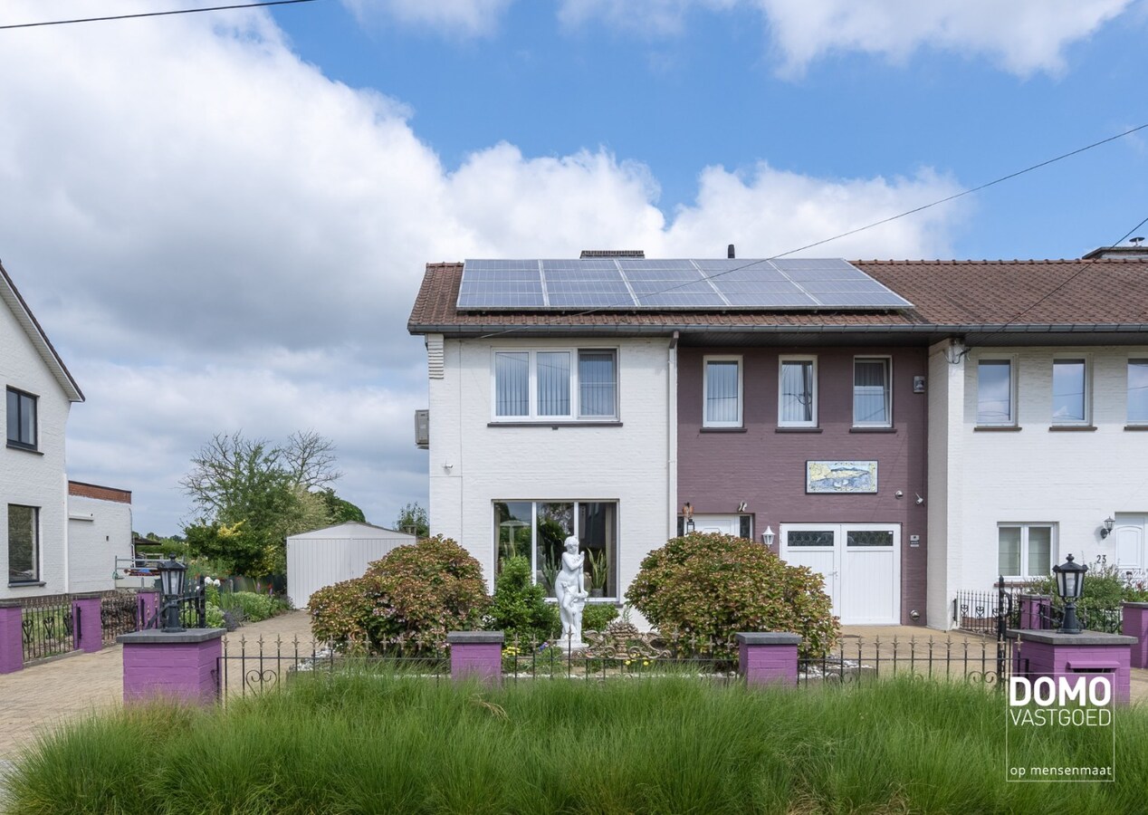 RUSTIG GELEGEN, RUIME WONING MET 4 SLAAPKAMERS, TUIN &amp; AANGRENZENDE STUDIO MET ENERGIELABEL D GELEGEN IN ALKEN 