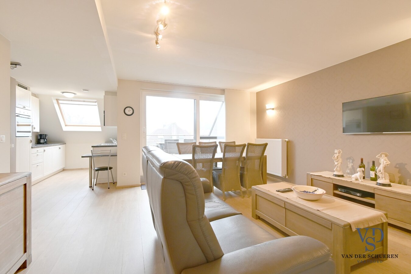 Goed gelegen appartement in centrum Asper 