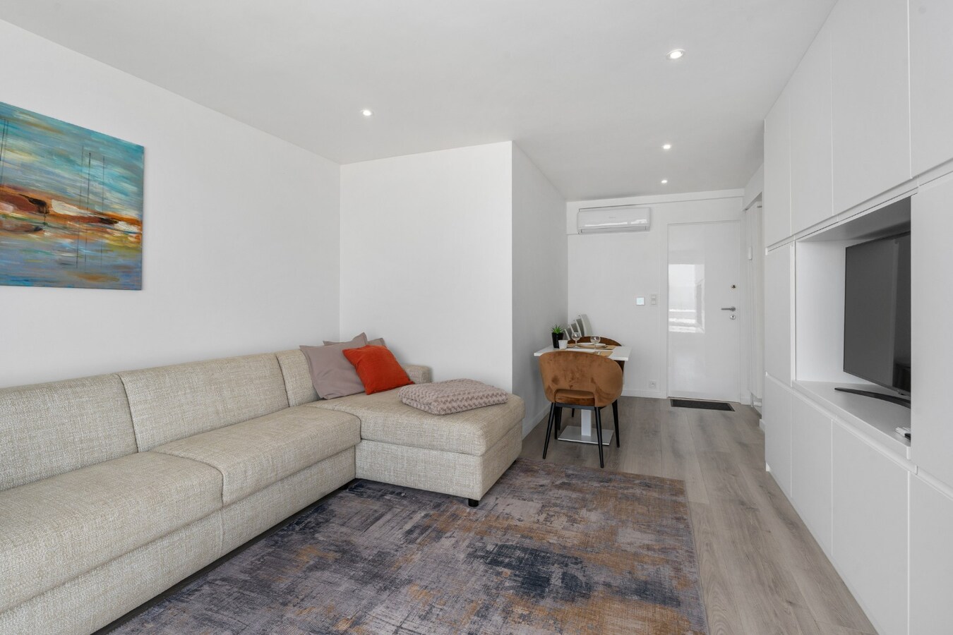 Exclusief hoekpenthouse met uitzonderlijk zeezicht en riant zonneterras in Heist. 