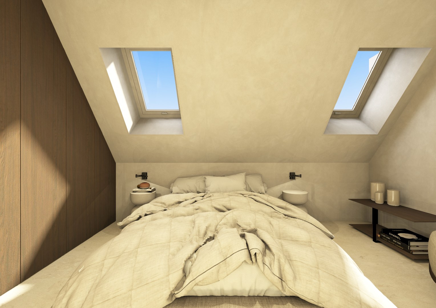 NIEUWBOUW 2/3 SLPK DUPLEX APP MET ZEEZICHT 