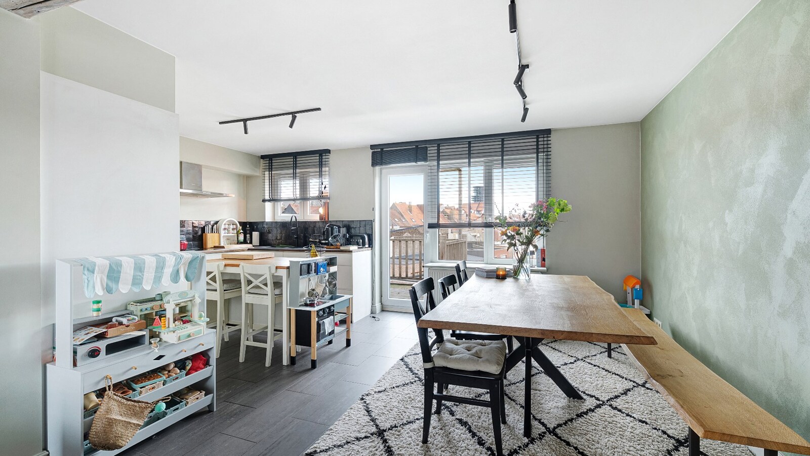 Smaakvol duplexappartement dichtbij het strand 