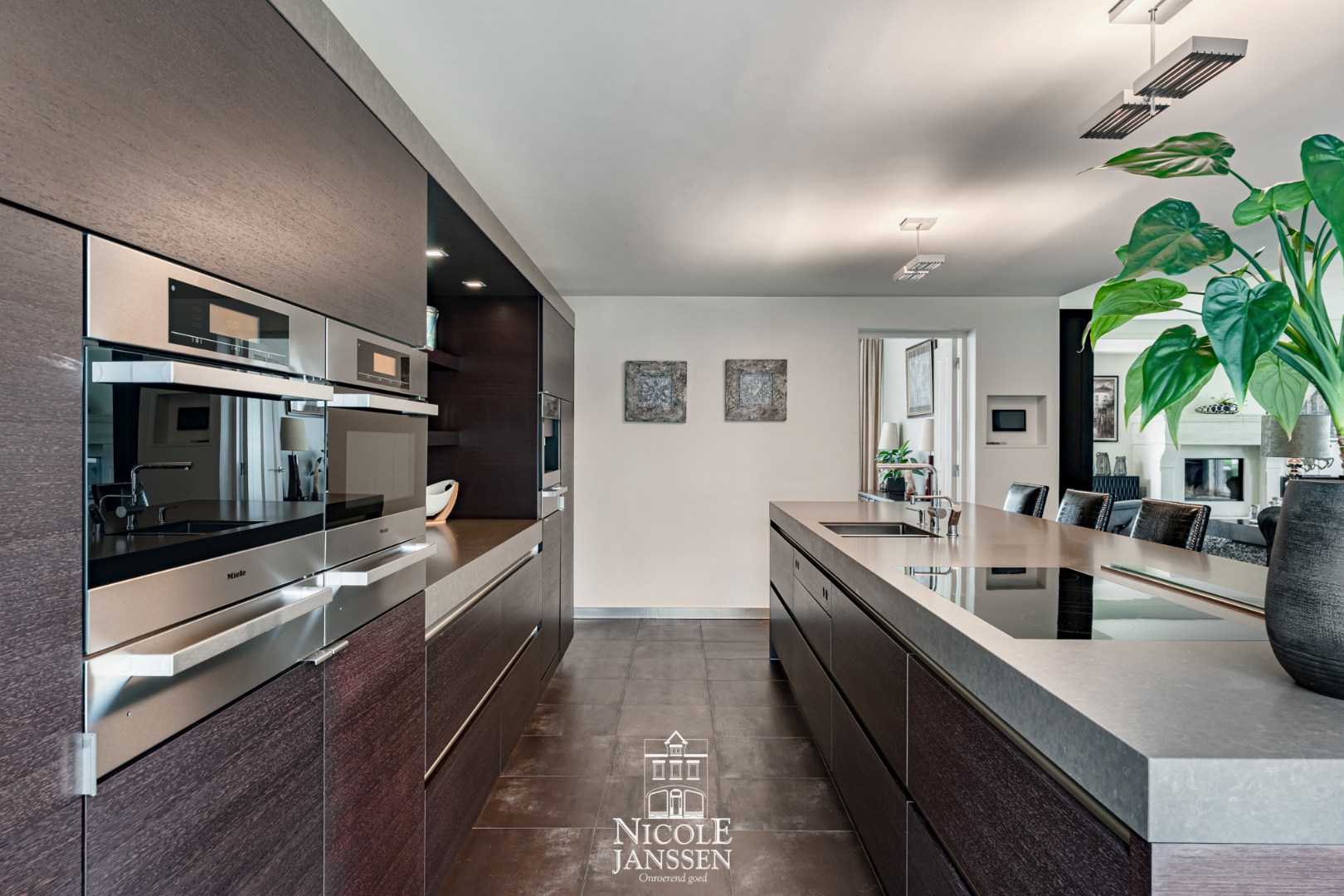 Ingerichte leefkeuken