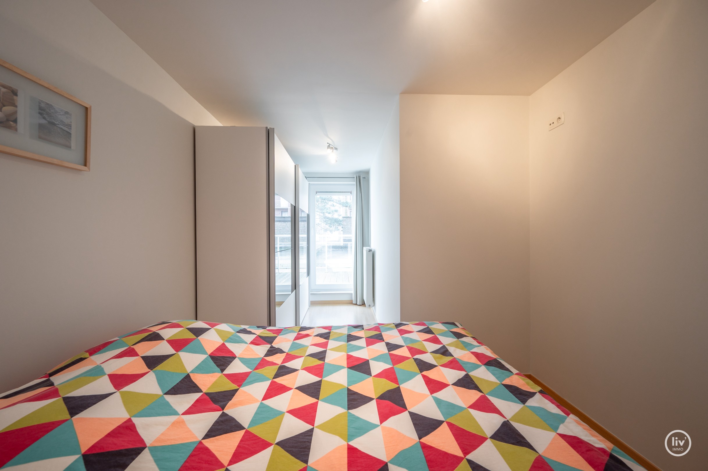 Appartement agréable et lumineux idéalement situé à Knokke. 