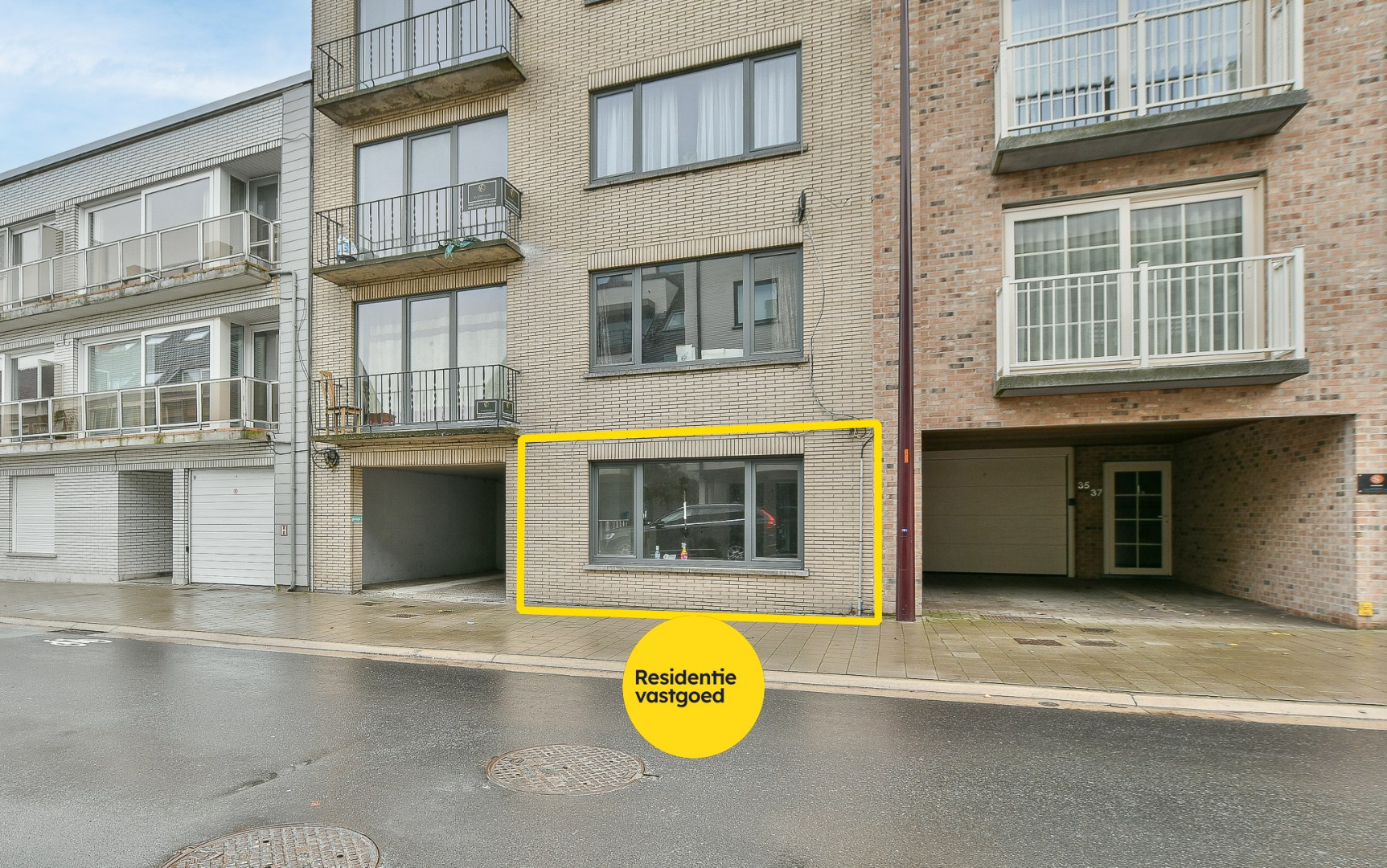 Te huur: gelijkvloers 2-slaapkamerappartement in centrum De Haan! 