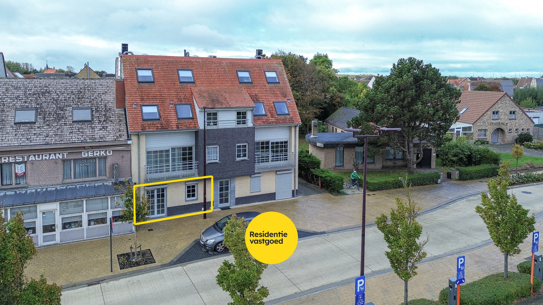 Modern gelijkvloers appartement met 2 slaapkamers– op slechts 500m van strand en zee! 