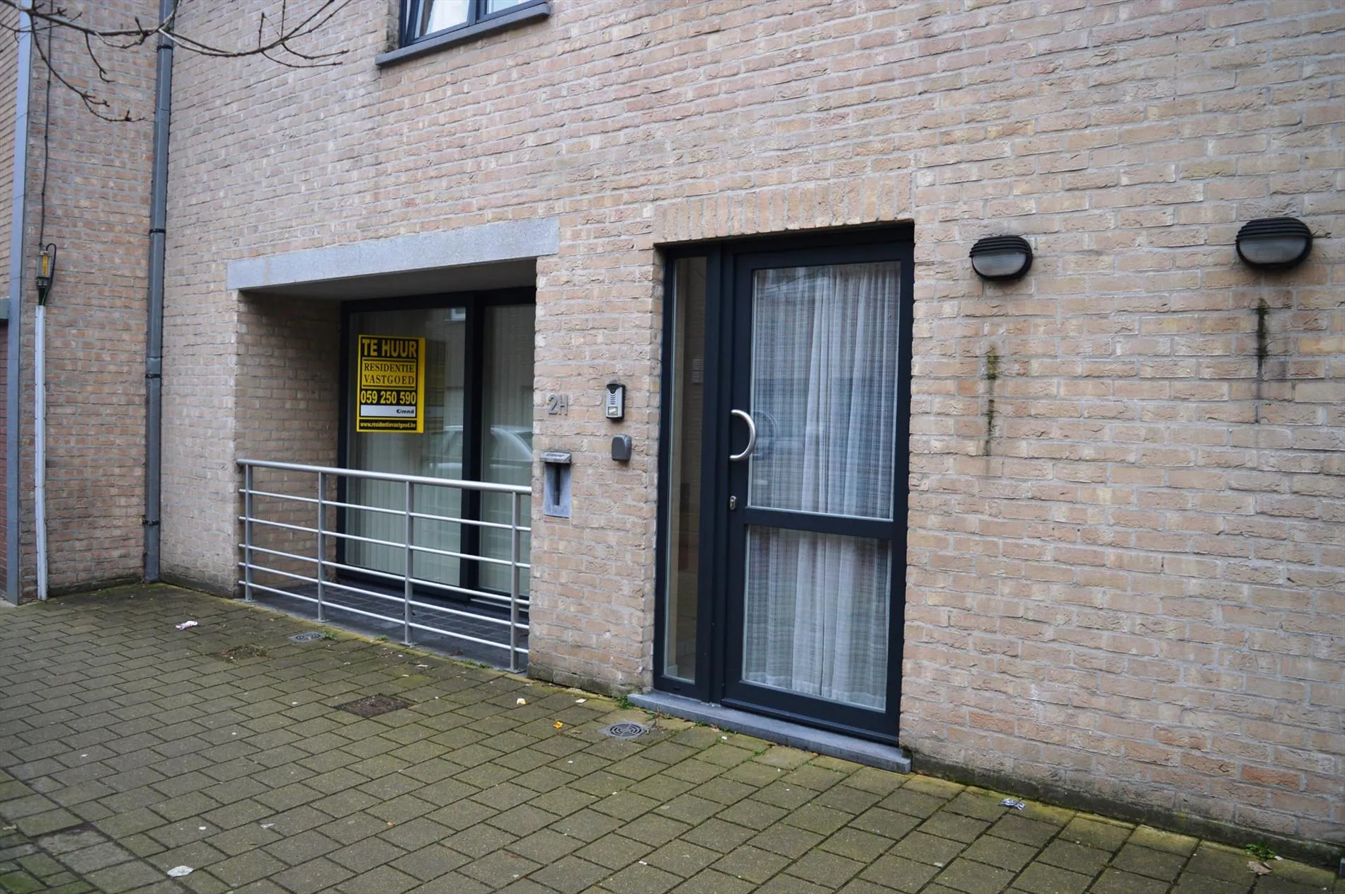 Gelijkvloers appartement te huur Gistel
