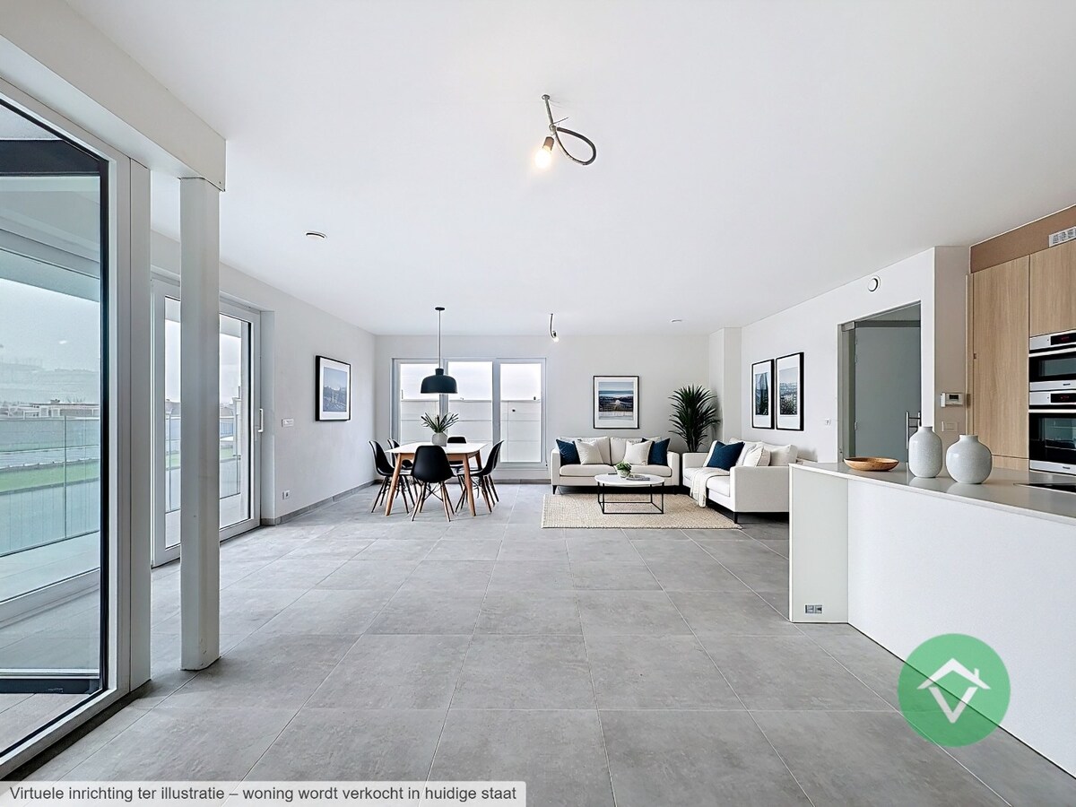 Wonen nabij jachthaven en zee - ruim appartement met terras en drie slaapkamers 