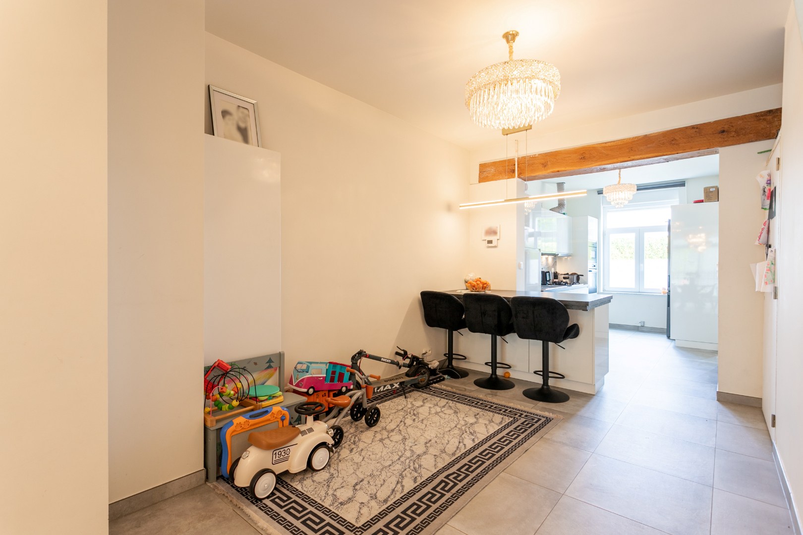 Instapklare woning met 3 slpk. , tuin en terras te Lembeek 