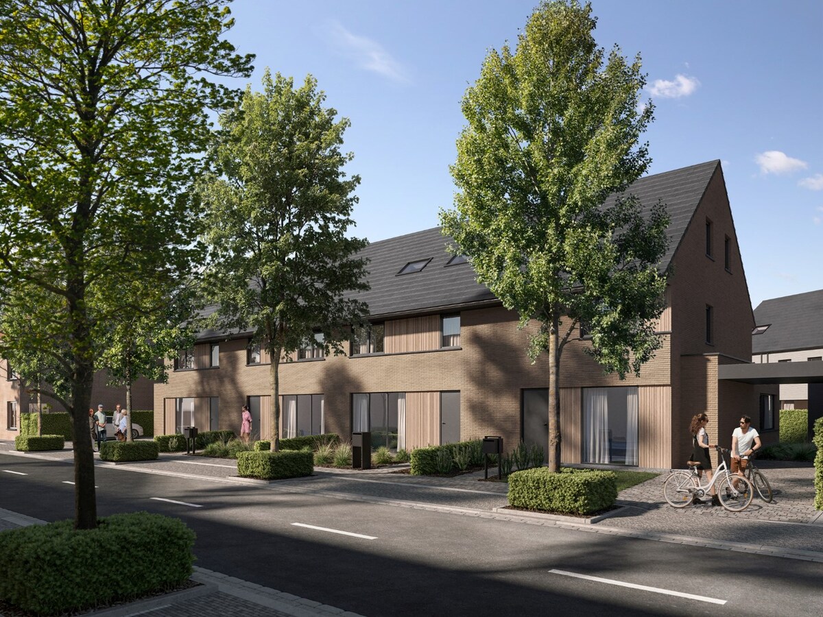 Nieuwbouwproject in centrum Jabbeke 