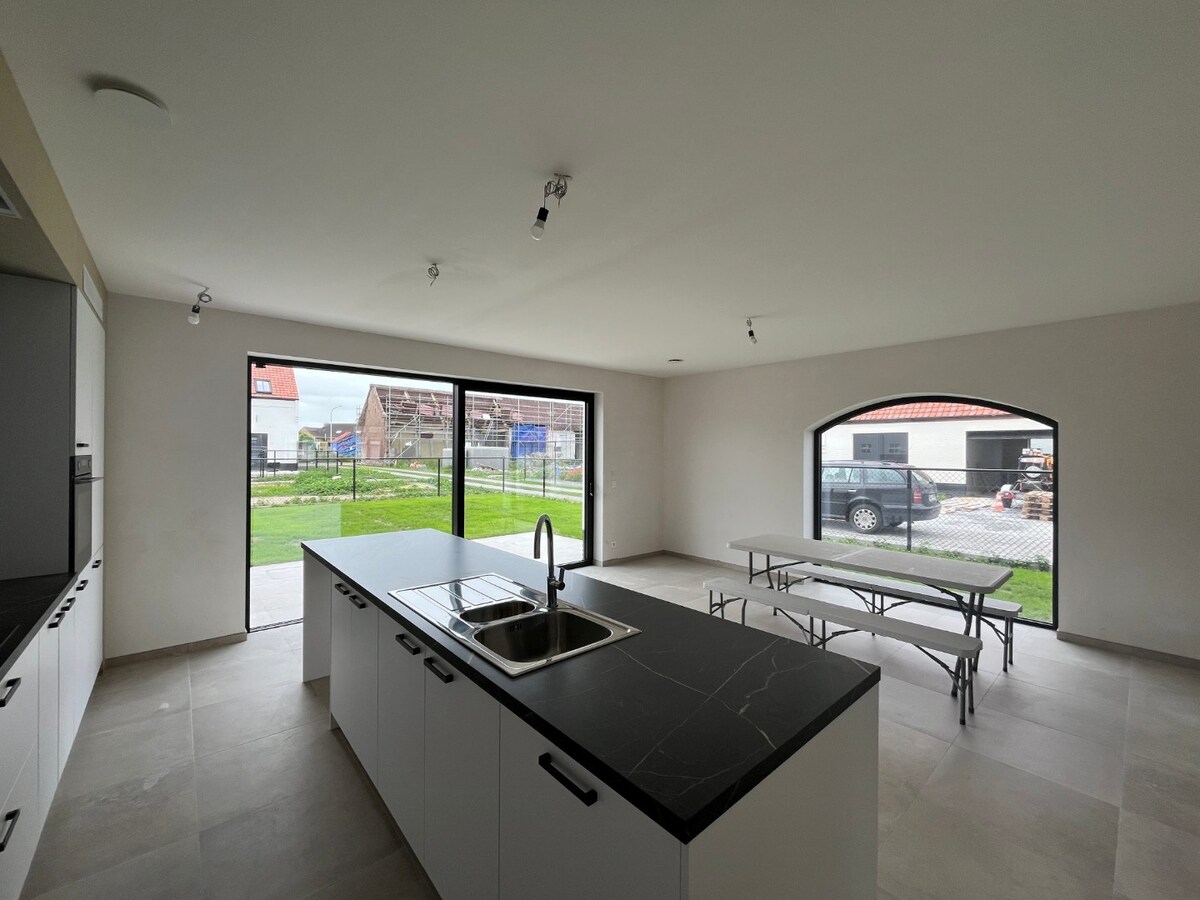Nieuwbouwwoning in hoevestijl 