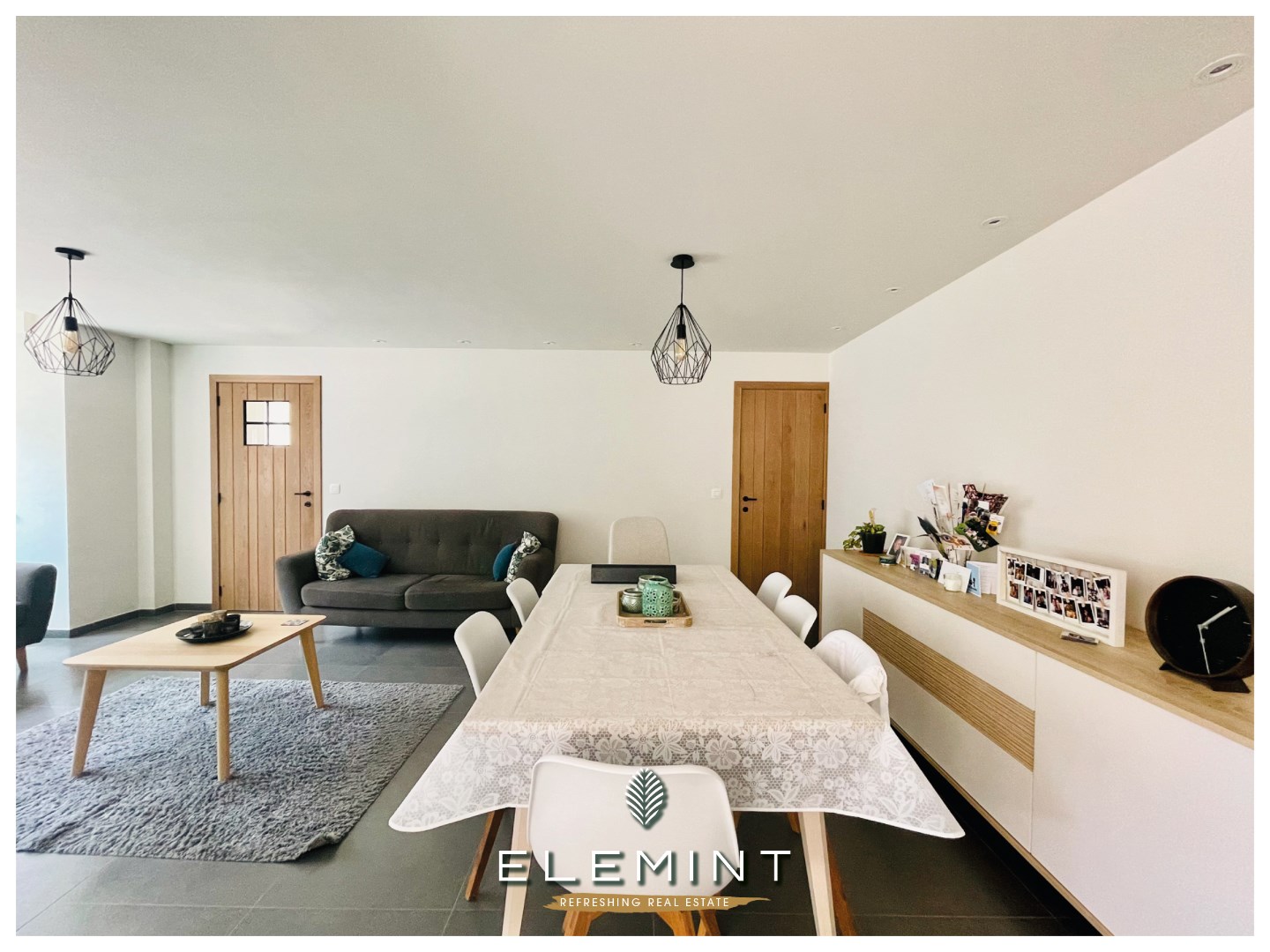 Woning met recent magazijn 