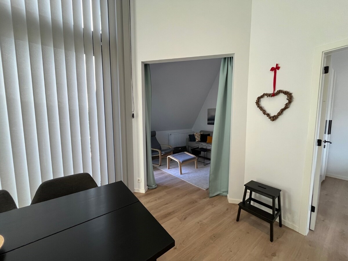 Hoogwaardig dakappartement met terras. 