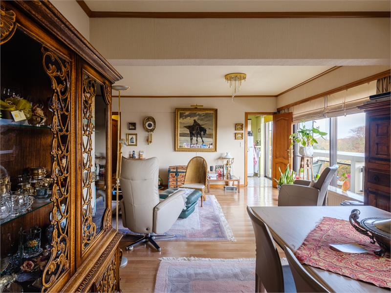 Appartement met open zicht 