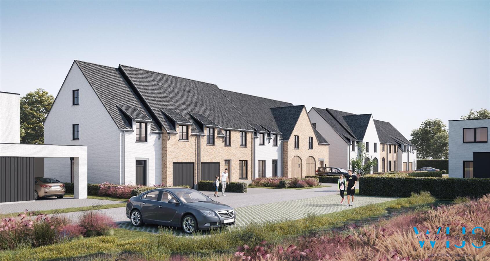 PRACHTIG NIEUWBOUWPROJECT IN OOSTEEKLO ! 