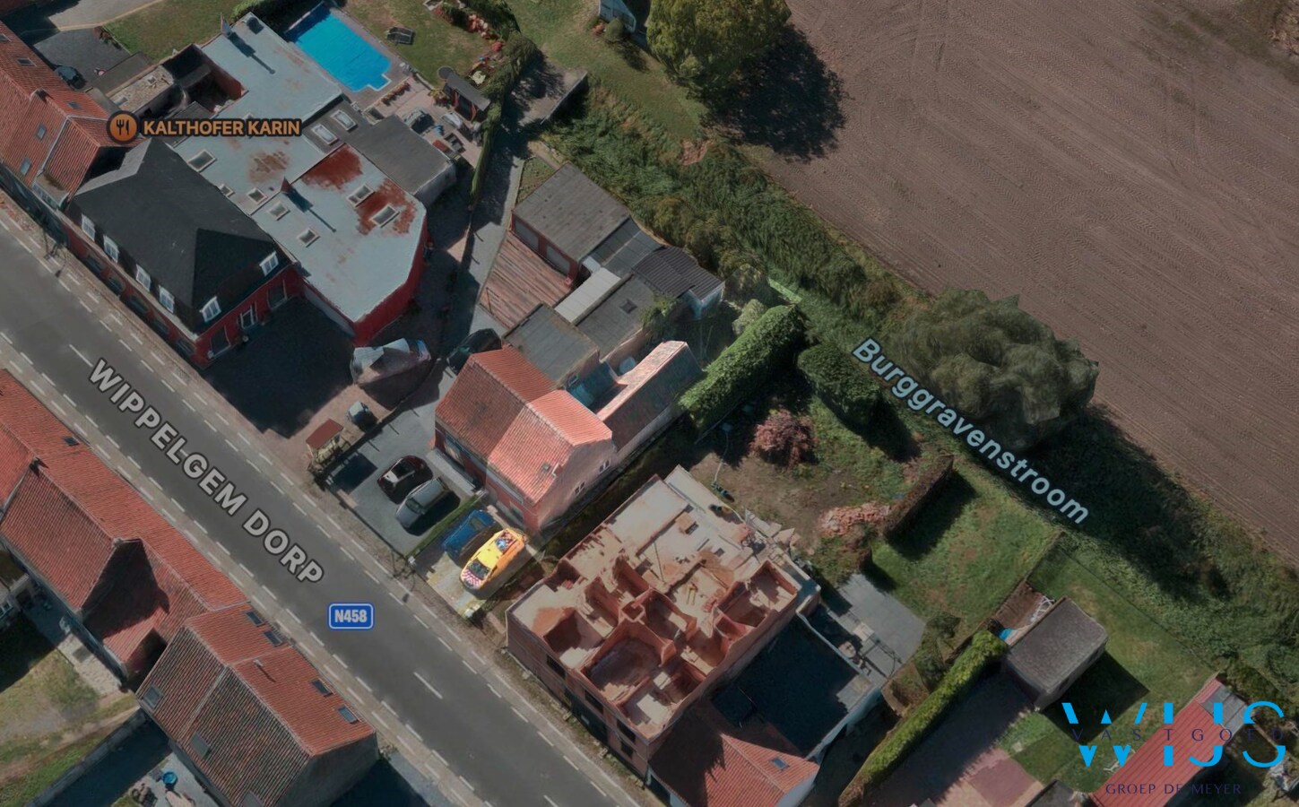 Goed gelegen woonhuis in centrum Wippelgem! 