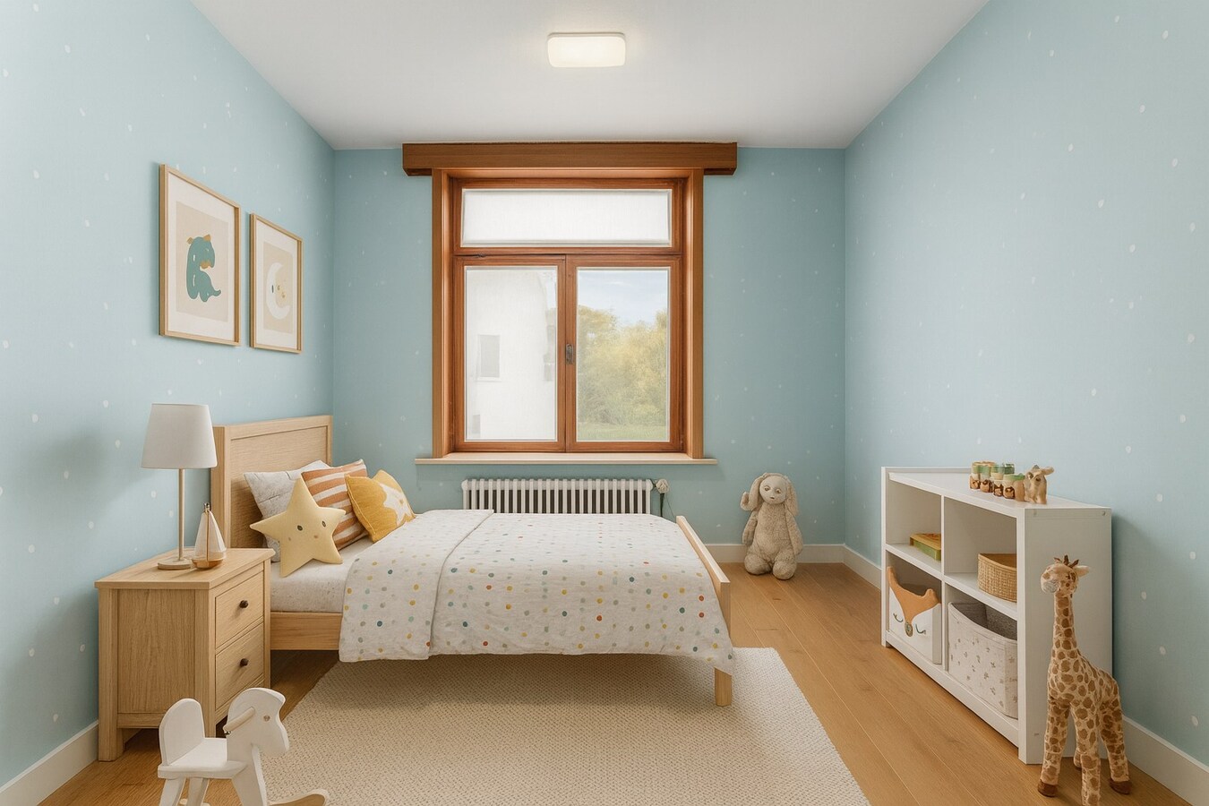 Ruim herenhuis met 4 slaapkamers en aparte garagebox in centrum Gistel 