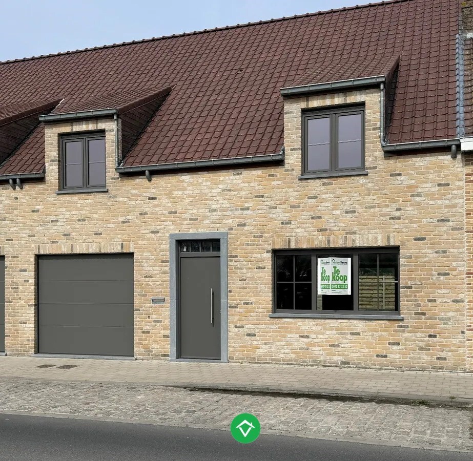Nieuwbouwwoning met 3 slaapkamers te Houtem 