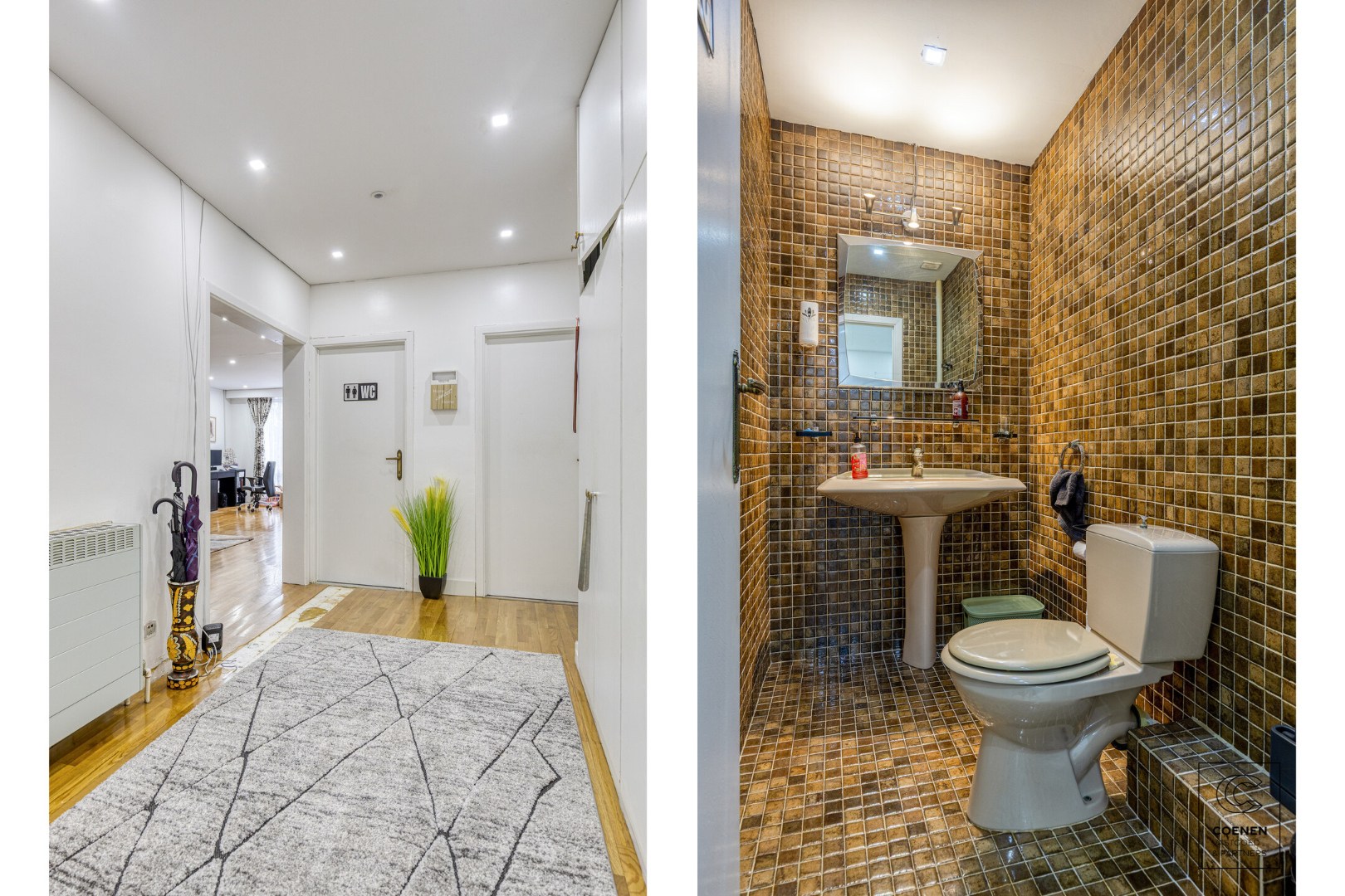 Ruim, lichtrijk appartement van 124 m² en twee slaapkamers te Antwerpen! 