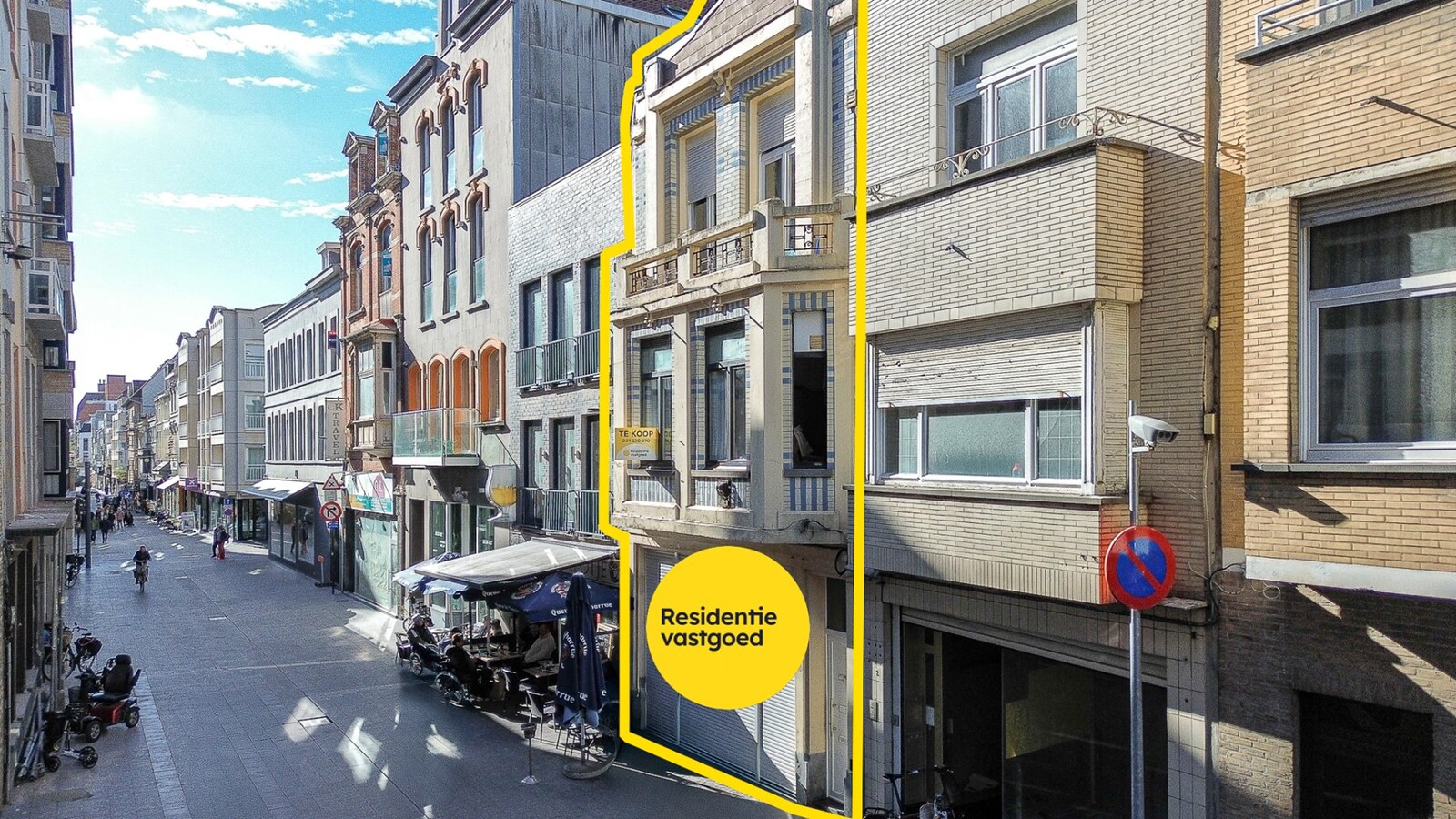 Te koop | Met Optie / reservatie woning - Blankenberge