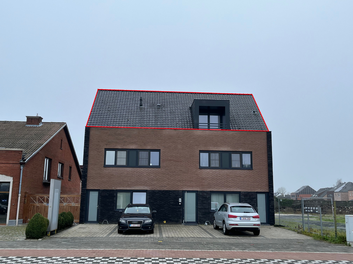 Bijzonder ruim én eigentijds dakappartement. GEEN VASTE KOSTEN ! 