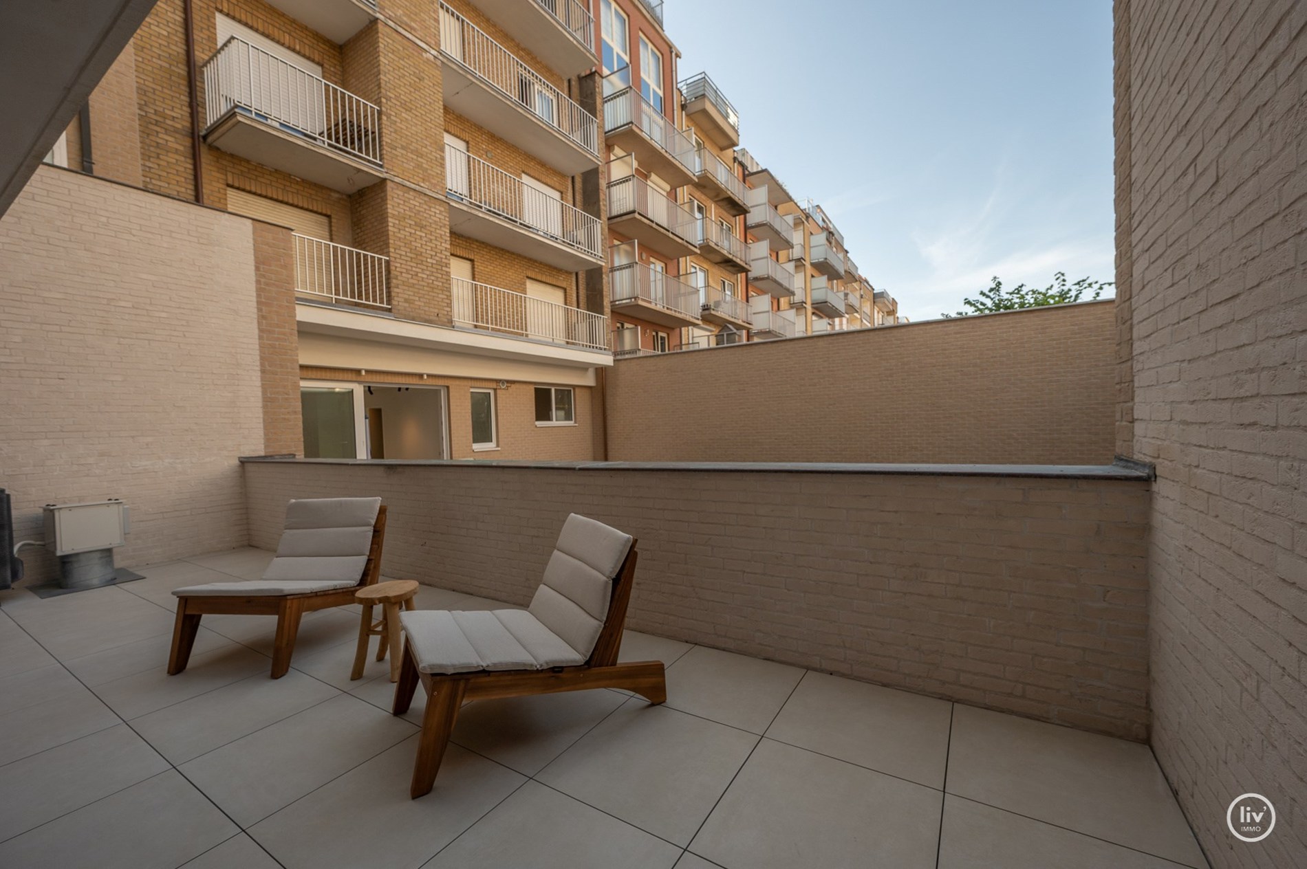 Appartement neuf exclusif avec trois chambres au cœur de Knokke. 
