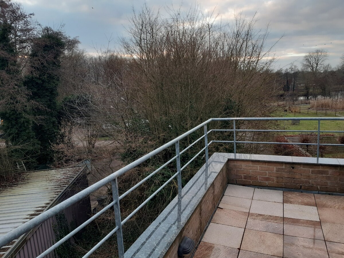 Gezellig 1 slpk-appartement / loft met terras. 