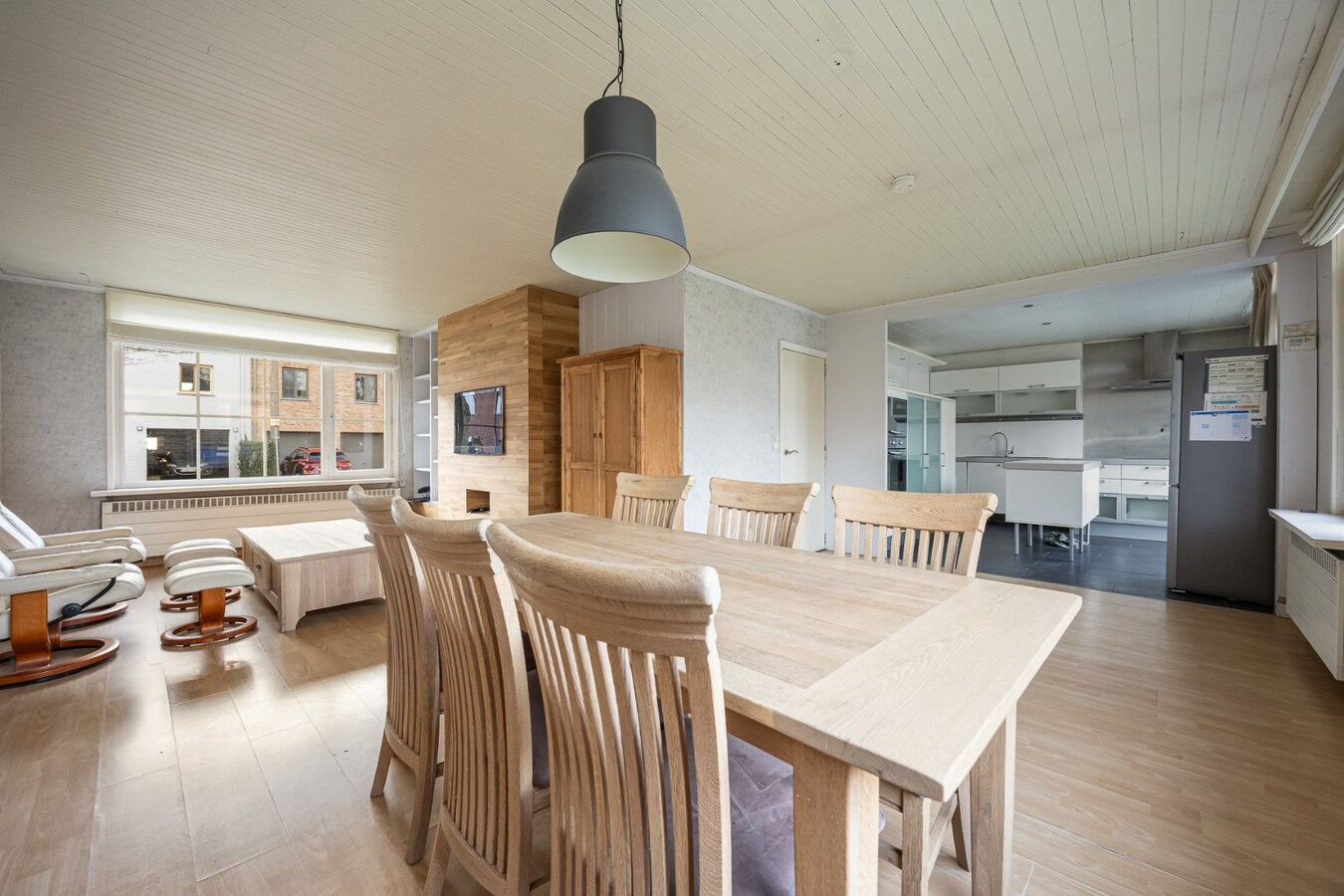 Op te frissen open bebouwing in het centrum van Sint-Antonius 