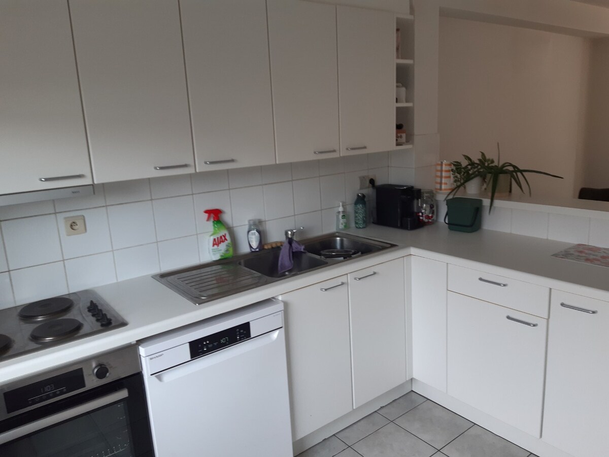 Aangenaam 1-slp-appartement met ruim terras. 