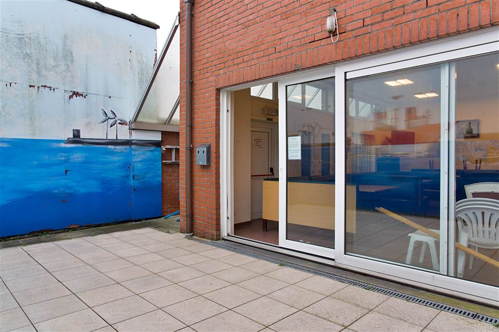 polyvalente zaal in het hartje van Zeebrugge 