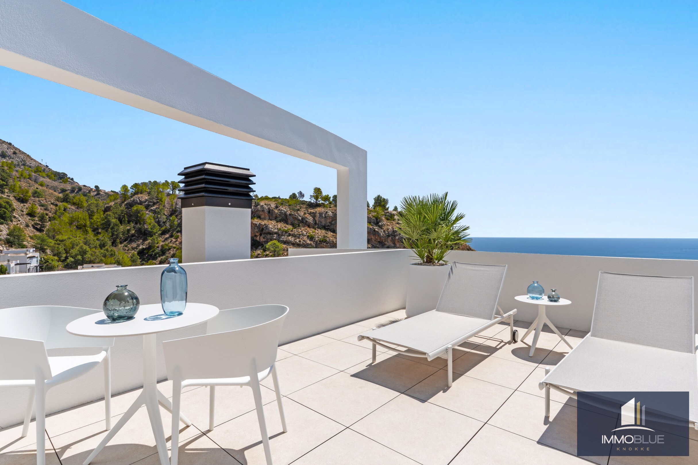 Villa design avec vue sur mer 