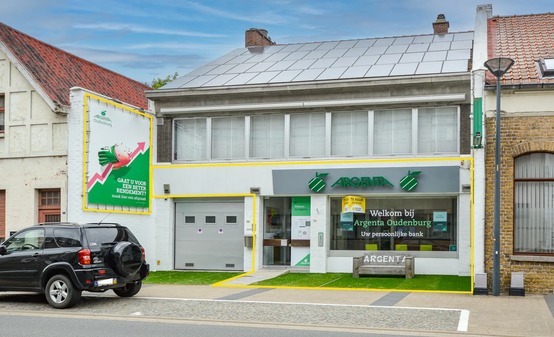 Ruime kantoorruimte in het hart van Oudenburg