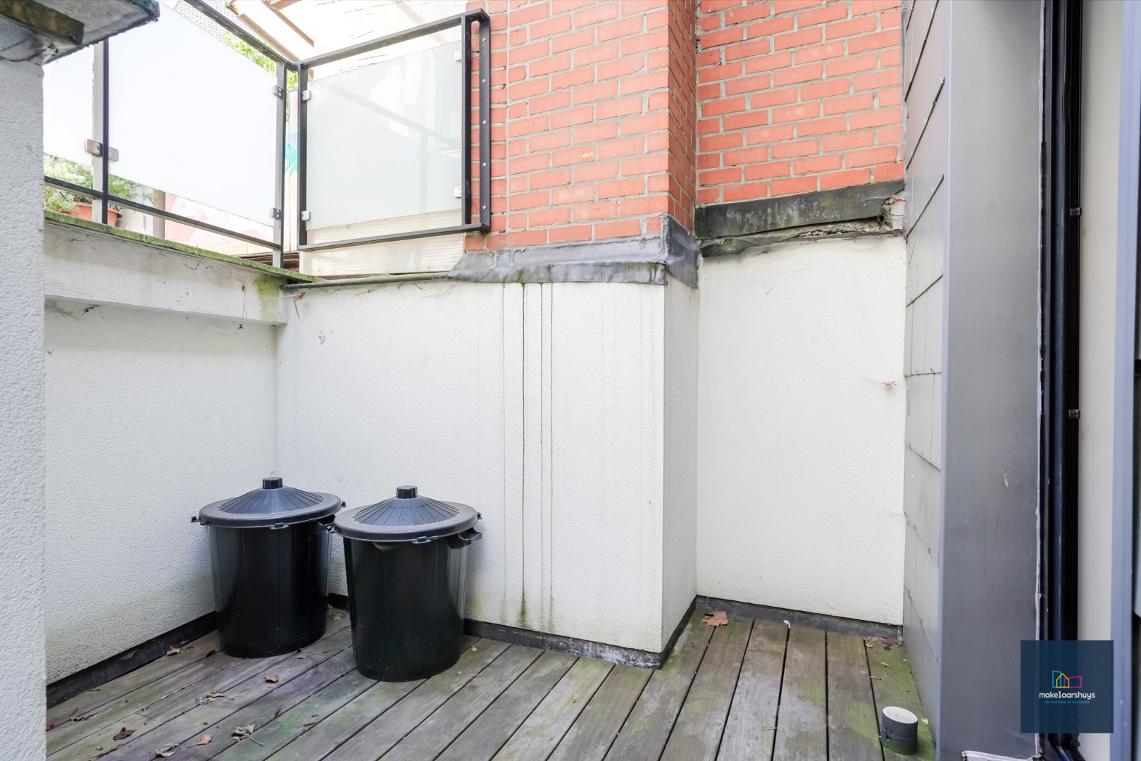 Zeer verzorgd 1-slaapkamerappartement met terrasje  nabij het centrum 