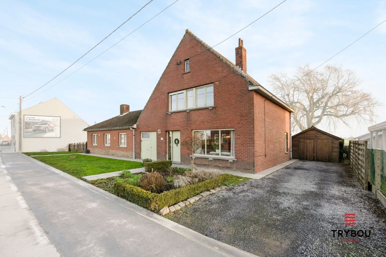 🏡 Ruime kangoeroewoning met prachtig tuinzicht in Klerkenstraat 31 – Kortemark - na isolatie dak is EPC D bereikt. 