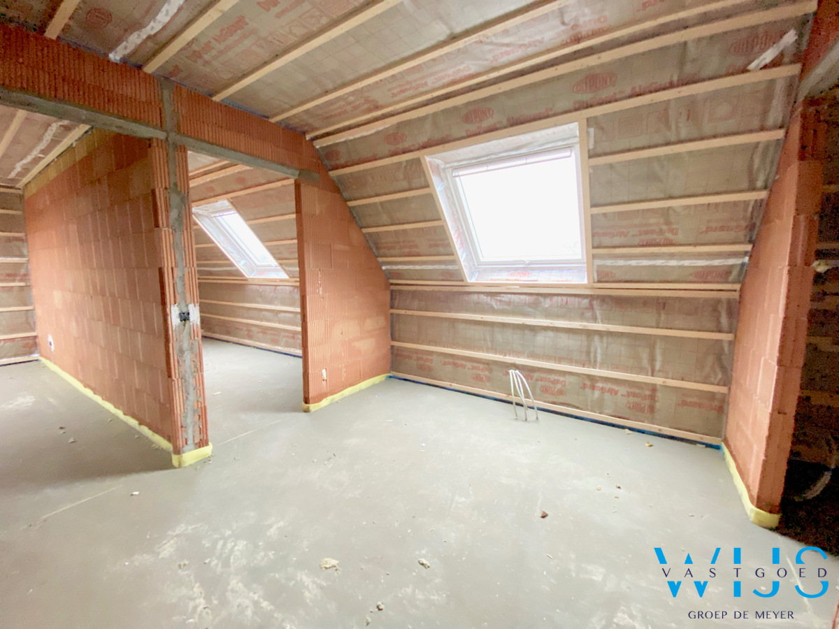 ULTRA ruime nieuwbouwwoning met 5 slaapkamers, 2 badkamers te RIEME/ERTVELDE  ! 