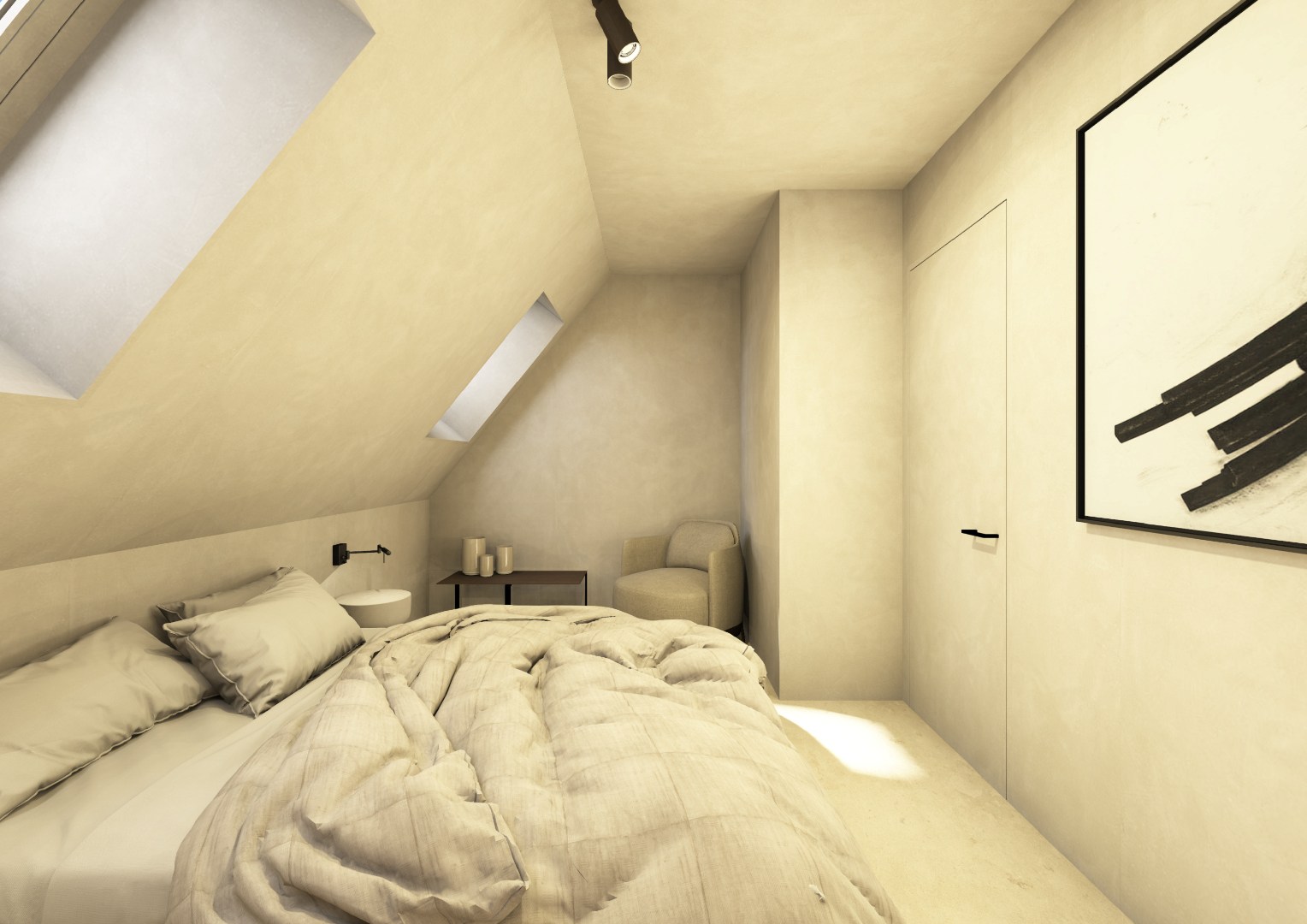 NIEUWBOUW 2/3 SLPK DUPLEX APP MET ZEEZICHT 