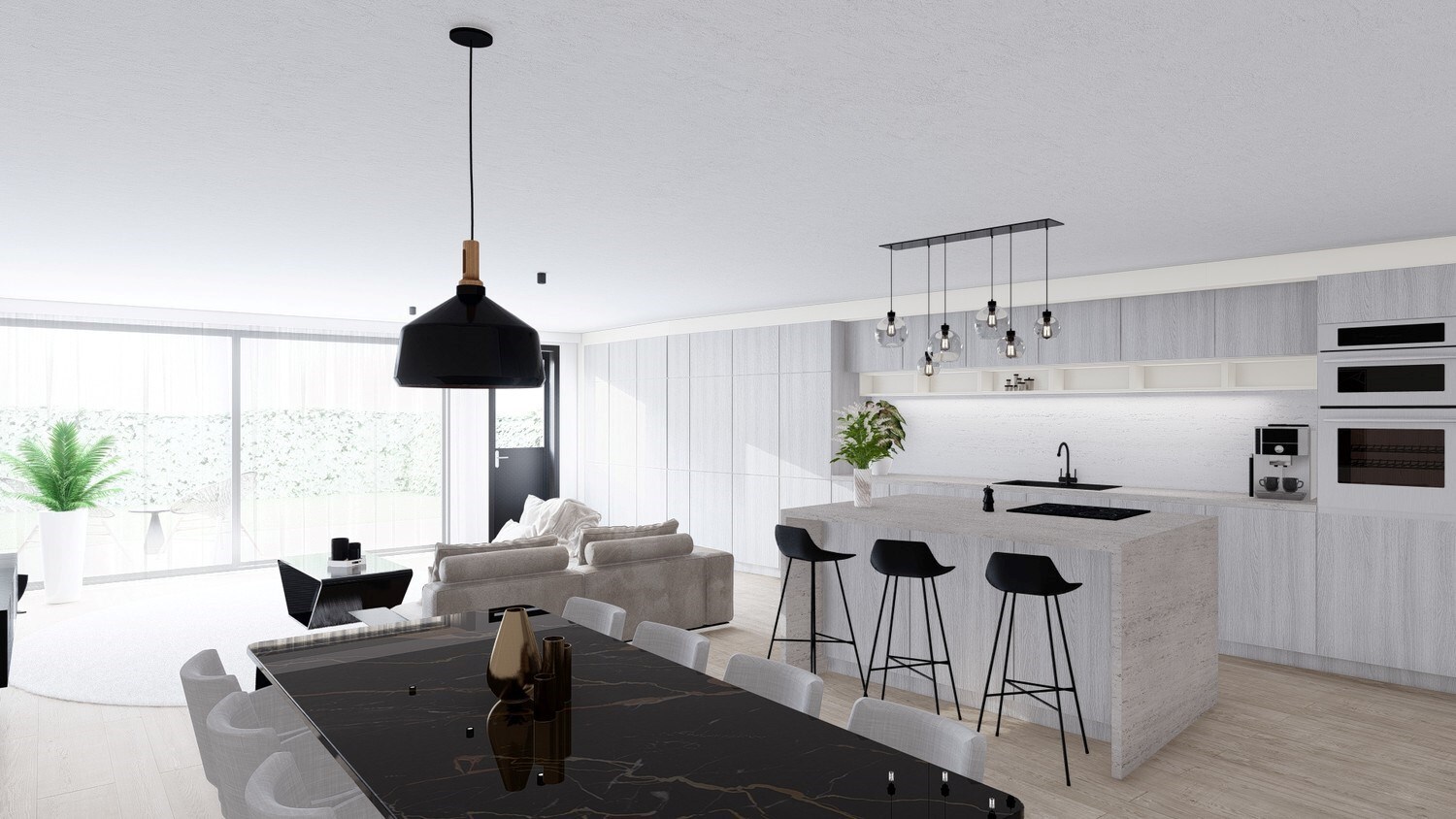 Nieuwbouwappartement op toplocatie in hartje Lanaken met zonnig terras 