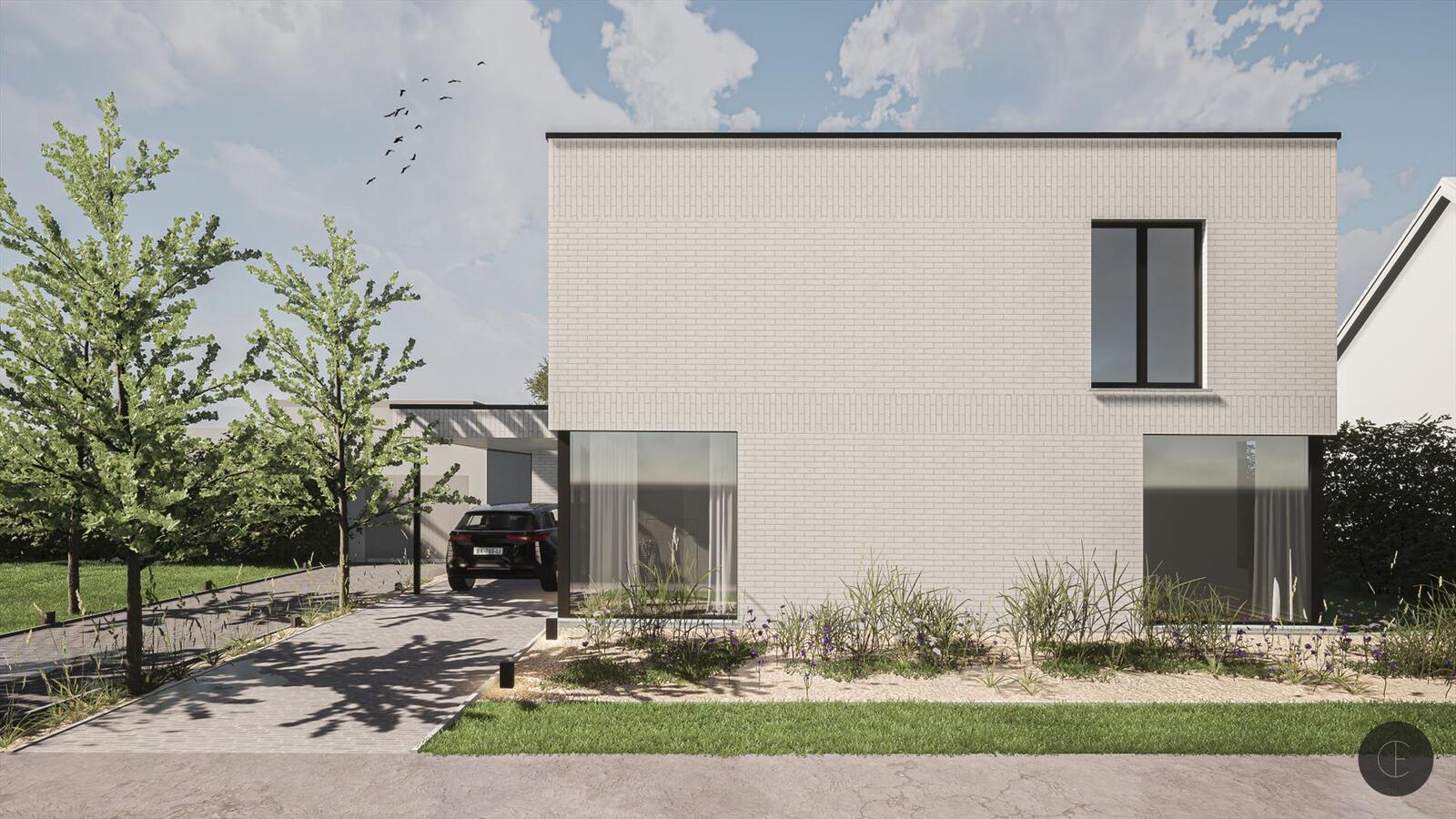 Vrijstaande nieuwbouwwoning met landelijke vergezichten 