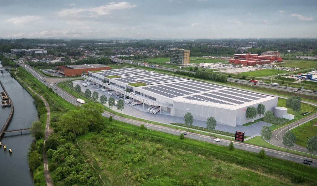 Logistieke loodsen te huur in Ghent Gateway op Eilandje Zwijnaarde