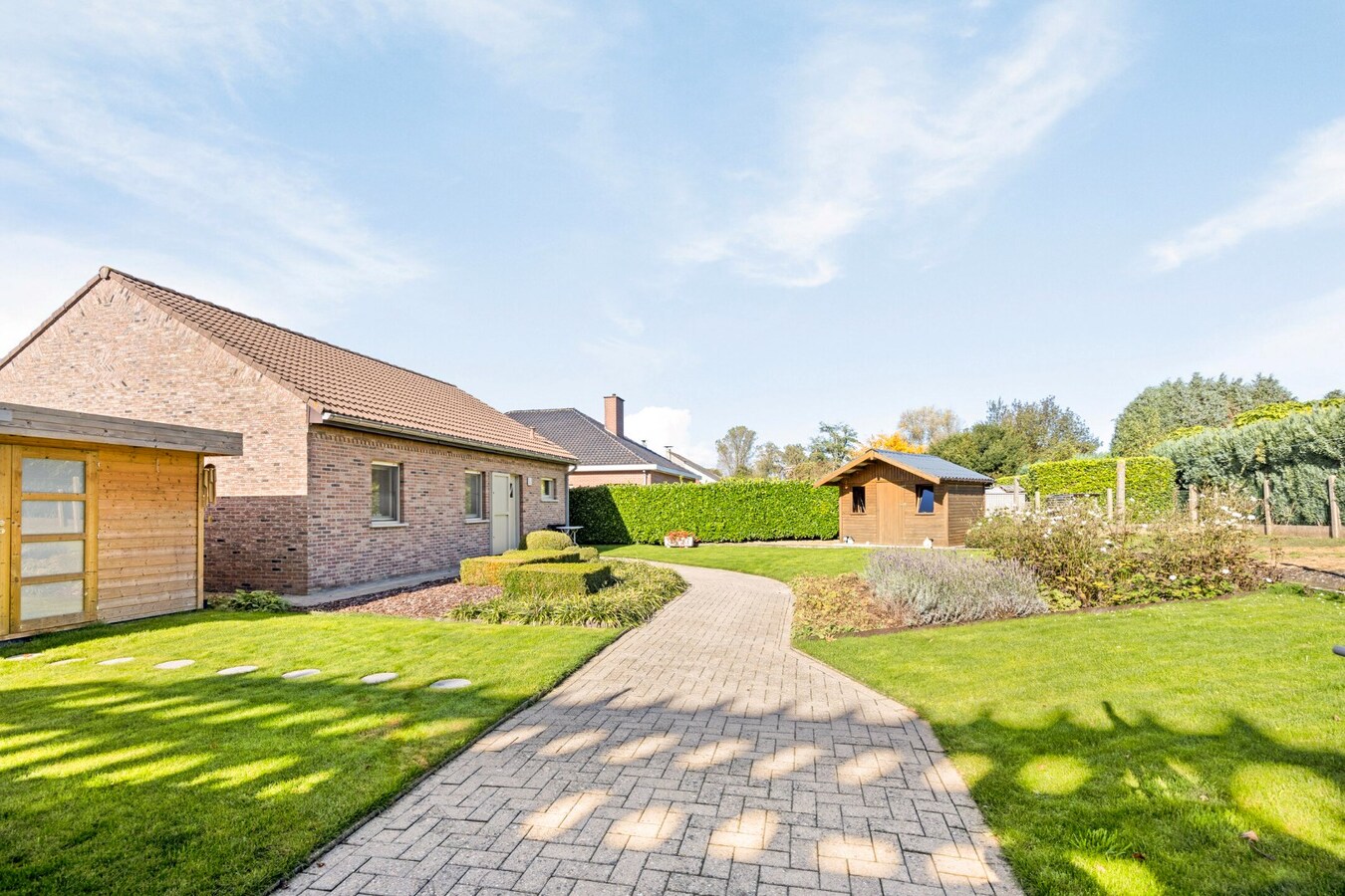 Mooie open bebouwing te Hoegaarden (Outgaarden) 