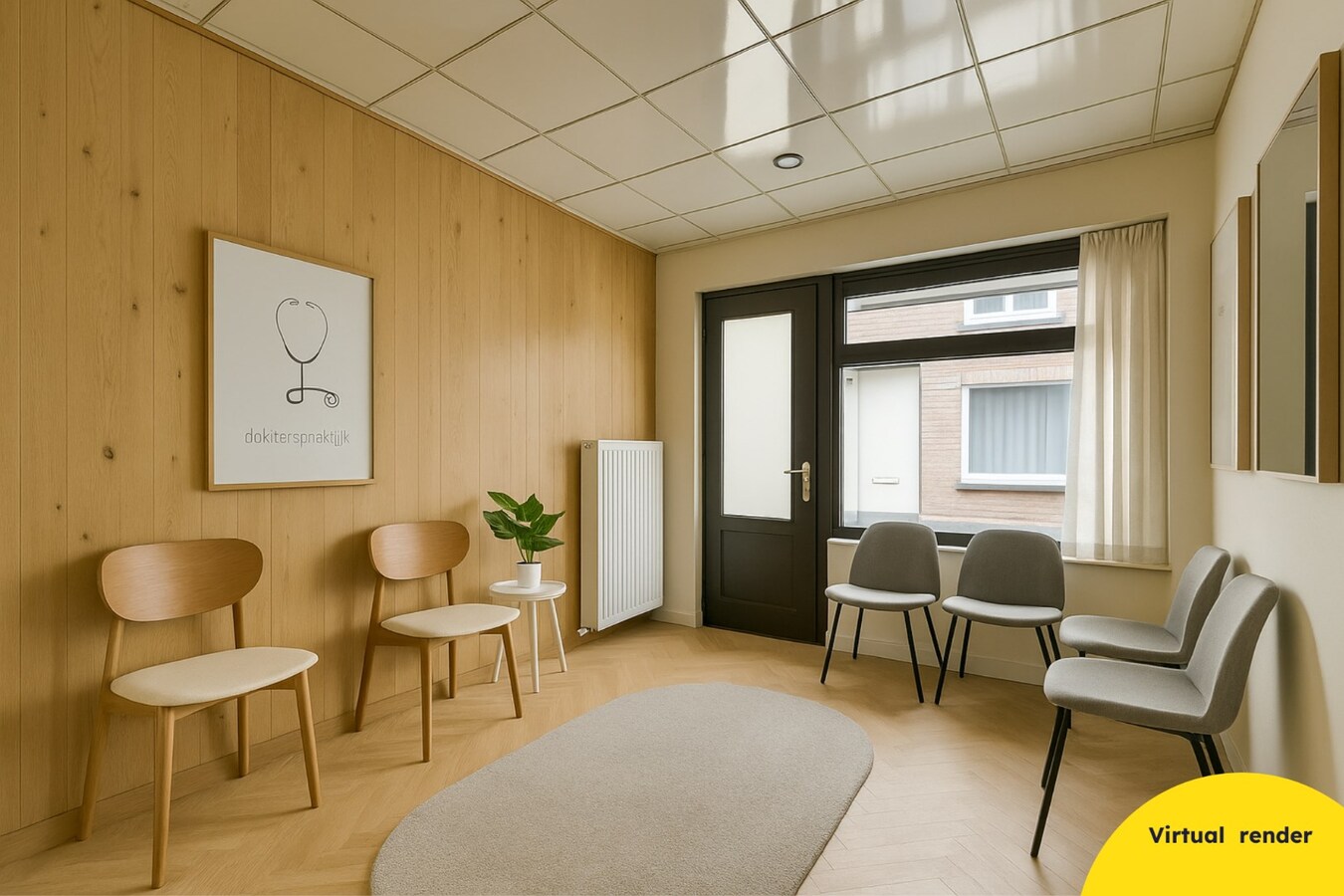 Te koop commercieel kantoor - Oostkamp