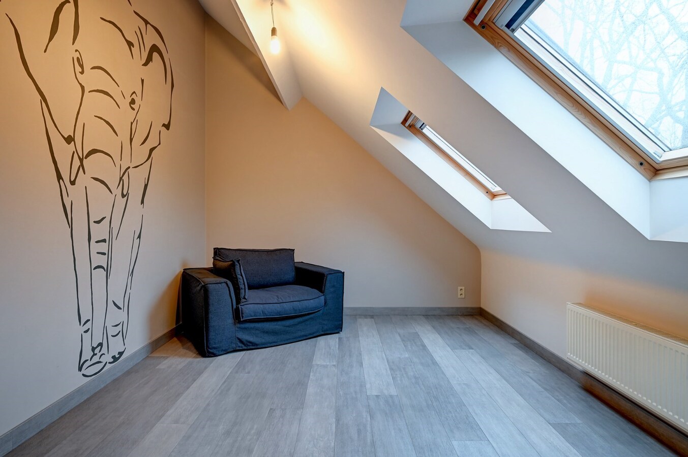 Heel ruim penthouse met privétuintje van 80 m² 