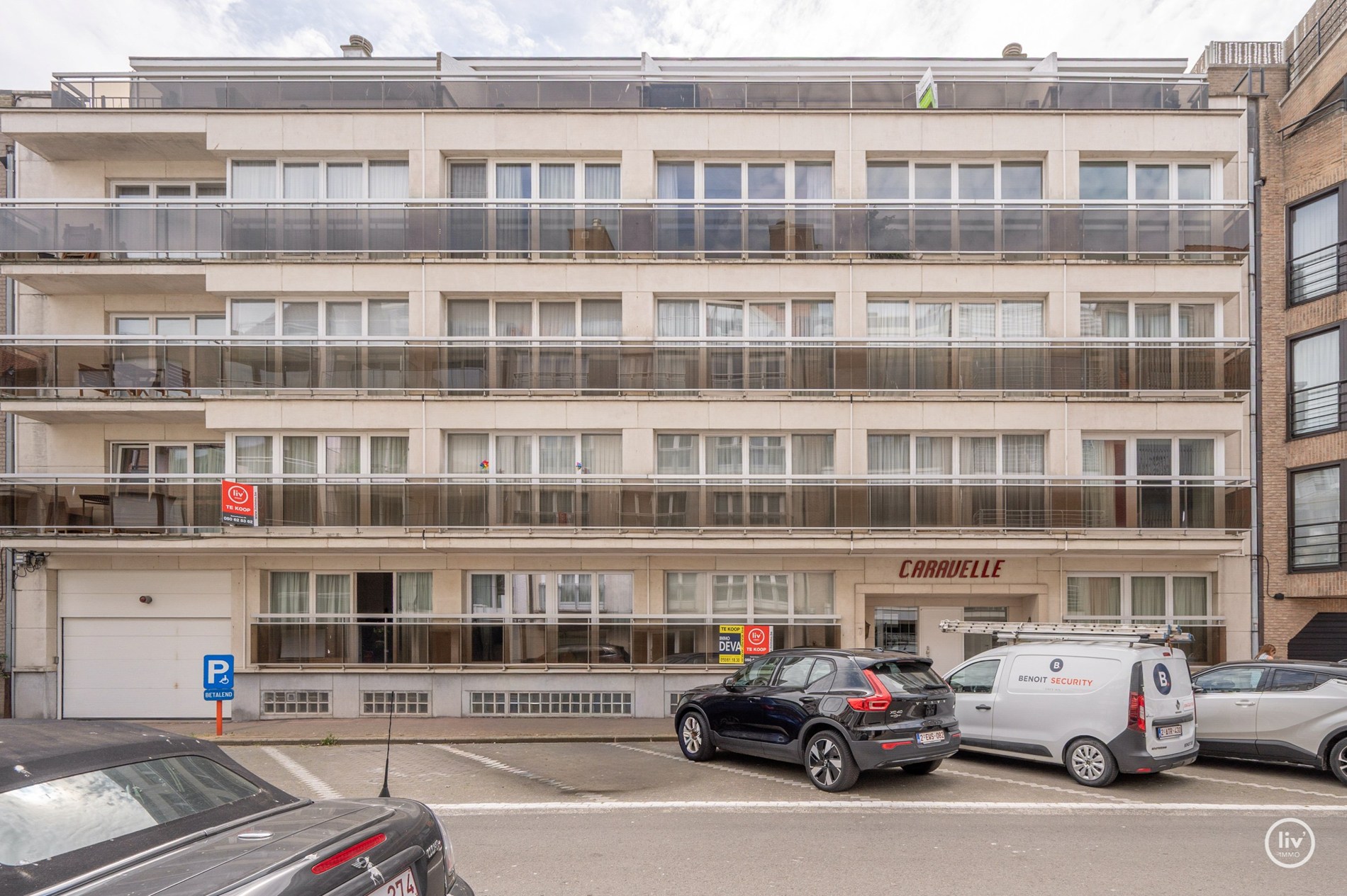 Bel appartement de deux chambres situé au centre de Knokke. 