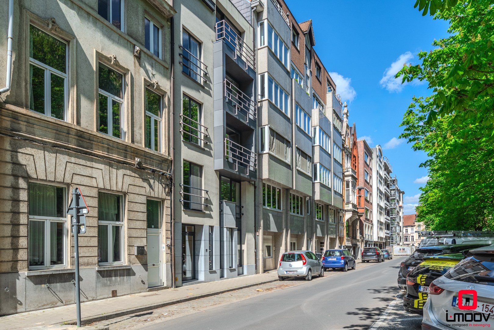 Eénslaapkamer appartement met twee terrassen en uniek parkzicht 