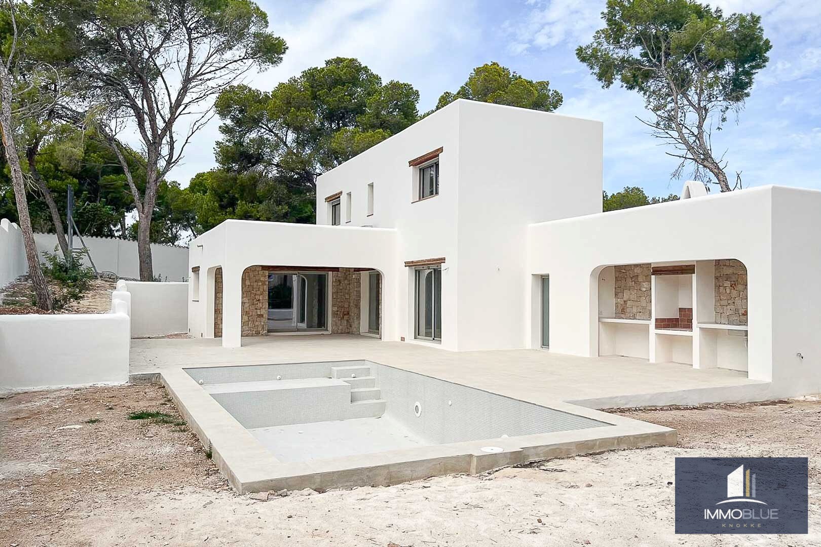 villa de lux de style Ibiza. 