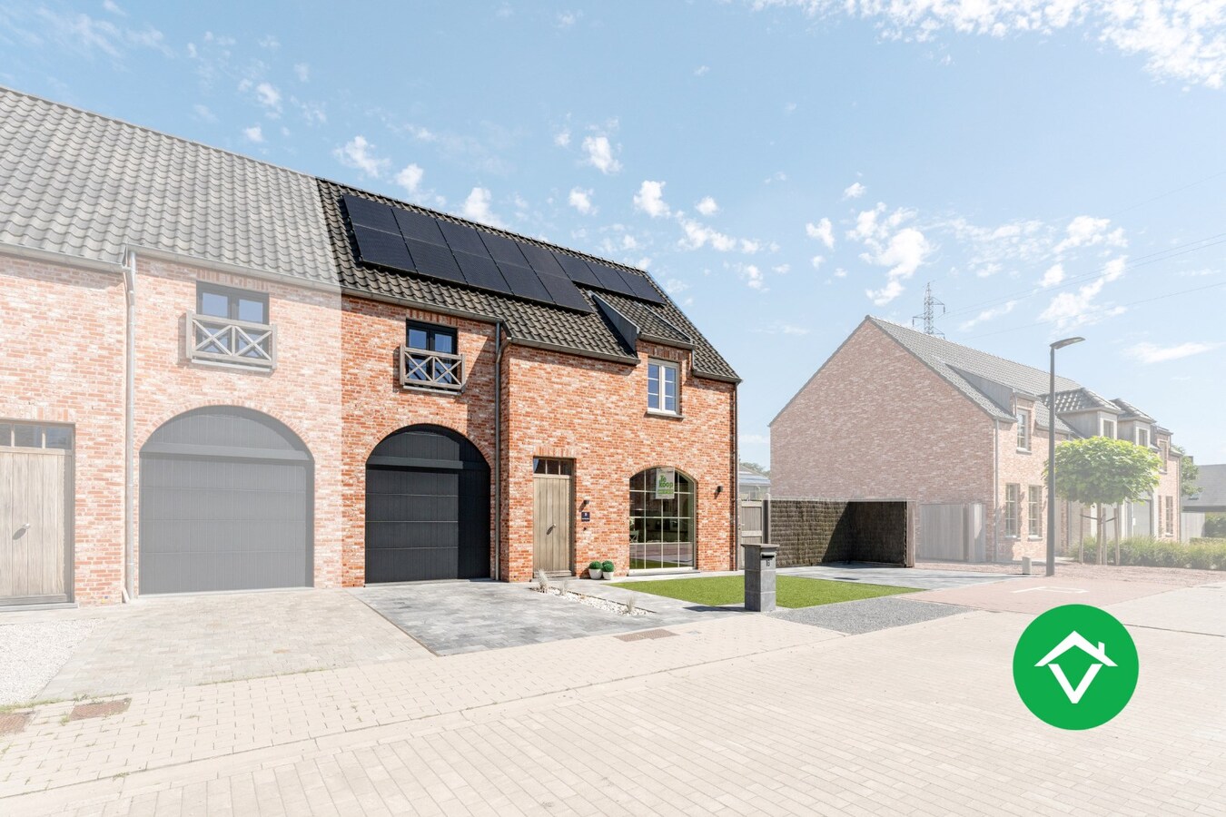 Recente nieuwbouwwoning met vier slaapkamers te Menen 