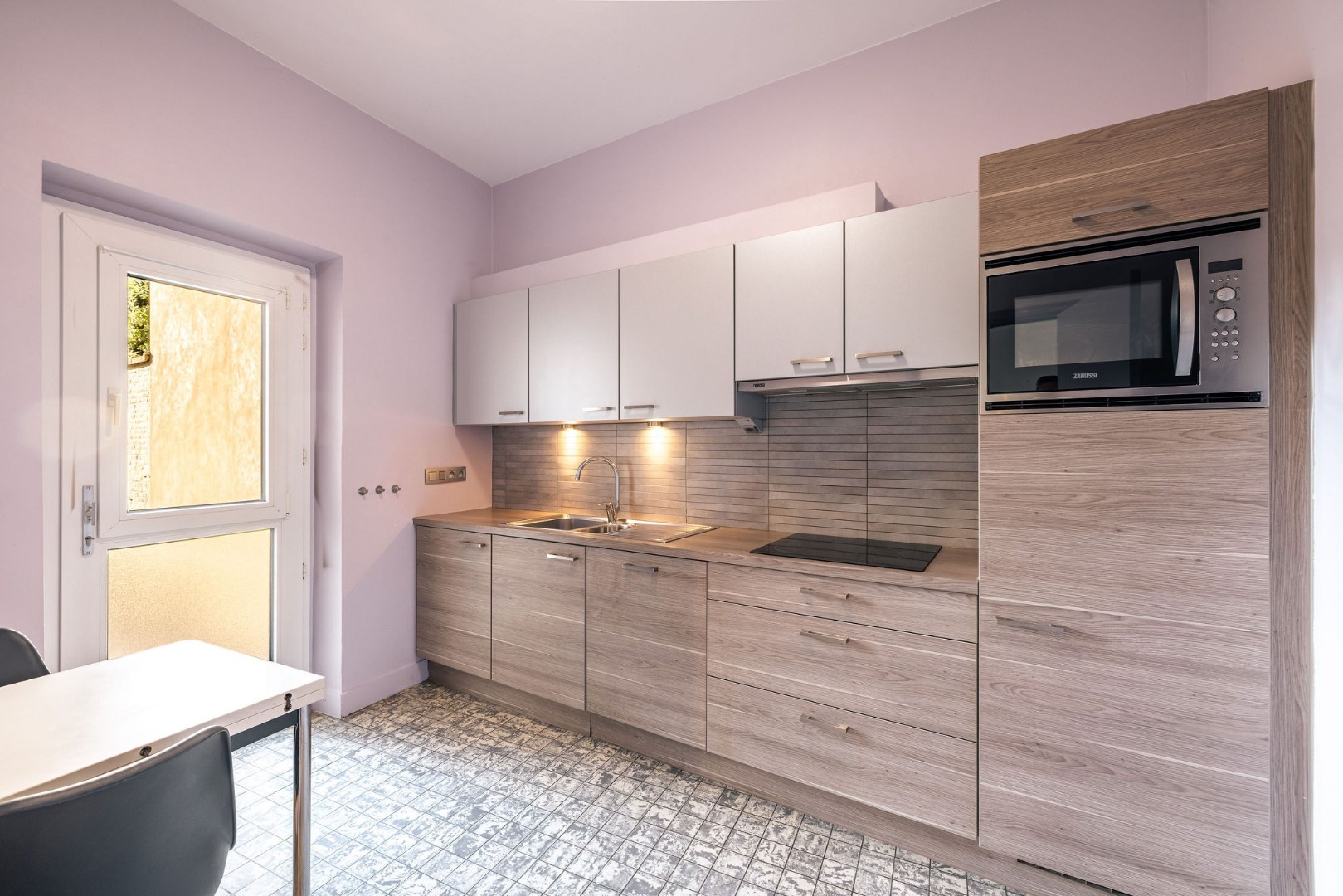 Gelijkvloers appartement met 1 slaapkamer en terras 