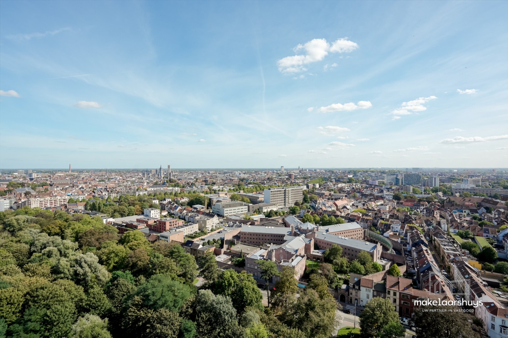 Schitterend app. met sublieme uitzichten over Gent en wijde omgeving 
