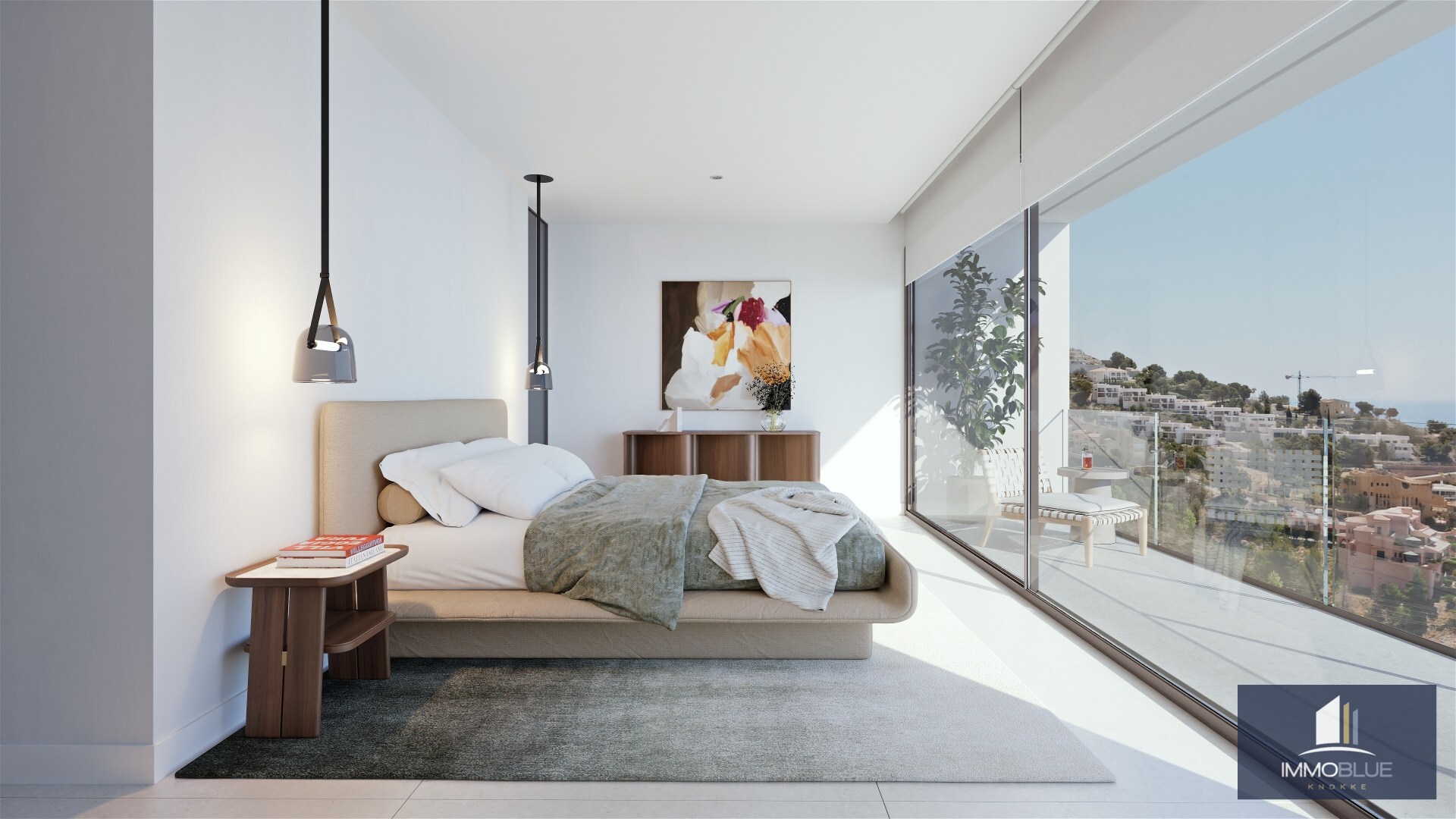 Villa contemporaine avec vue sur la mer à Altea 