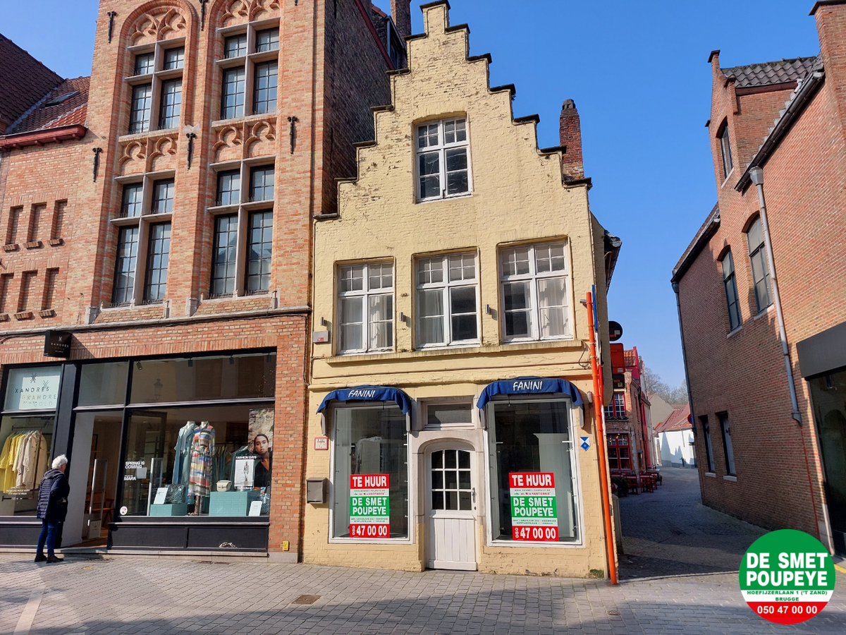 Winkelruimte verhuurd in Brugge